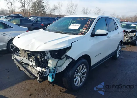 2018 Chevrolet Equinox Lt из США, поврежденный, VIN 2GNAXJEV8J6206919
